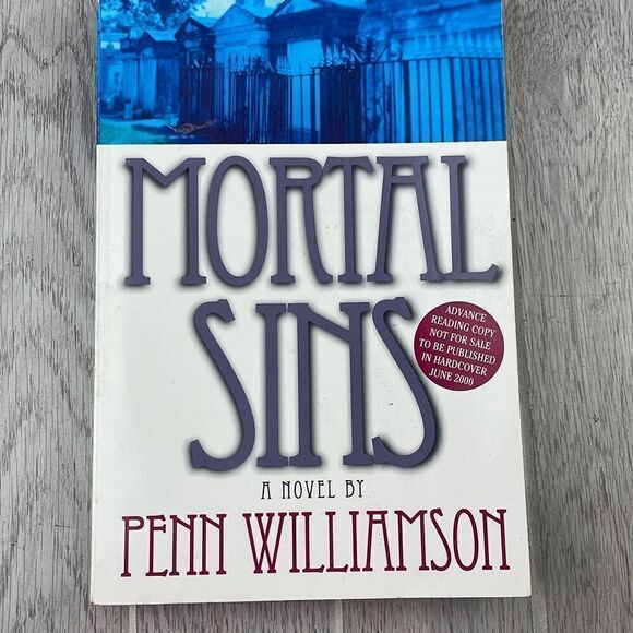 Mortal Sins a novel by Penn Williamson. Paperback 2000 - Picture 1 of 6